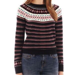 I Heart Ronson Patterned Sweater